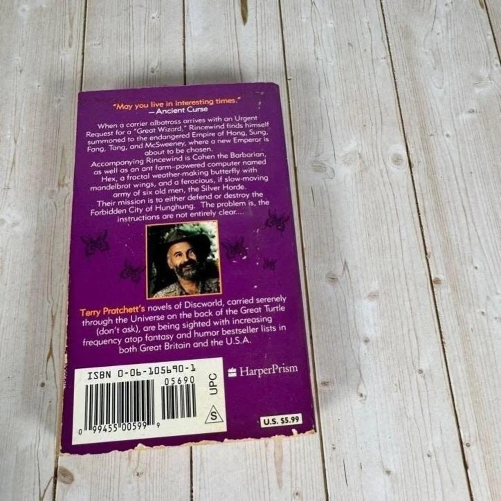 Interesting Times Terry Pratchett 1998 First Paperback Discworld Fantasy